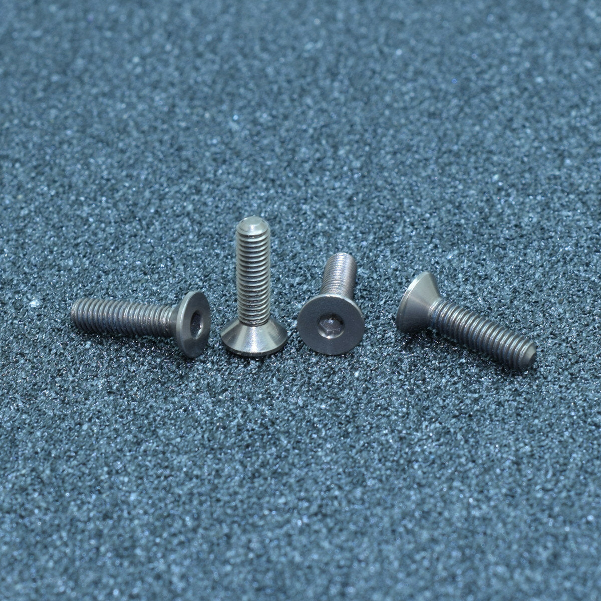 m3ah10 10 stuks m3x16mm platte verzonken kop inbusschroef 7075 aluminium metrische schroefbout