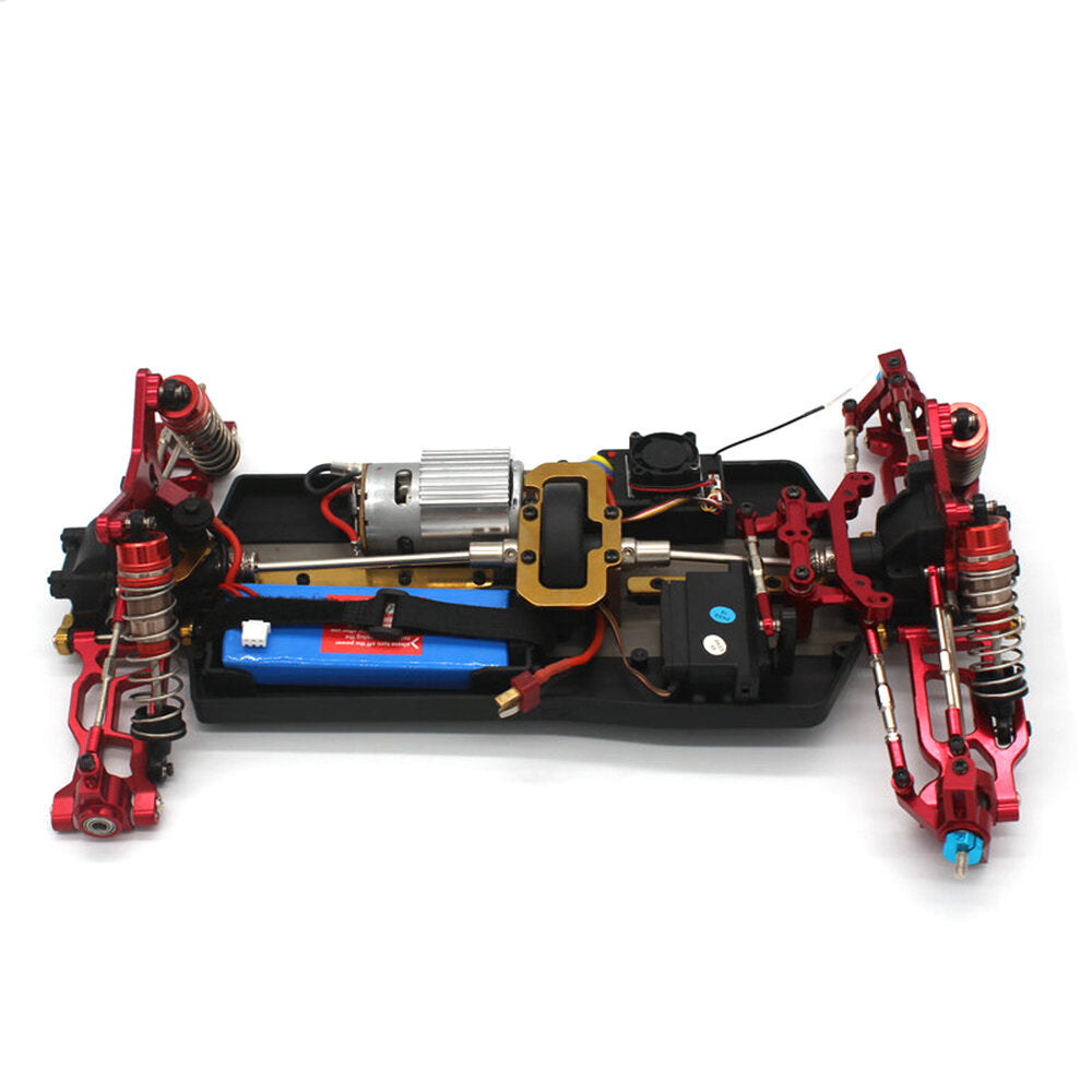 metalen verstelbare koppelstangen set voor wltoys 104001 1/10 rc auto voertuigen model onderdelen: