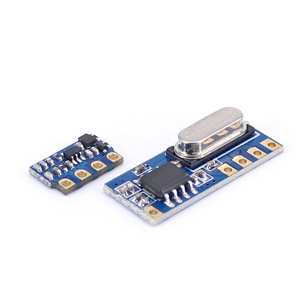 20 stks 433 mhz draadloze transceiver set mini rf zender ontvanger module 40 stks veerantennes open-smart voor arduino - producten die werken met officiële voor arduino board s