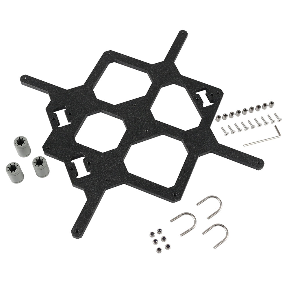 mk3 mk2.5 y-as warmbedsteunplaat met lm8uu-ringfittingen voor 3d-printer