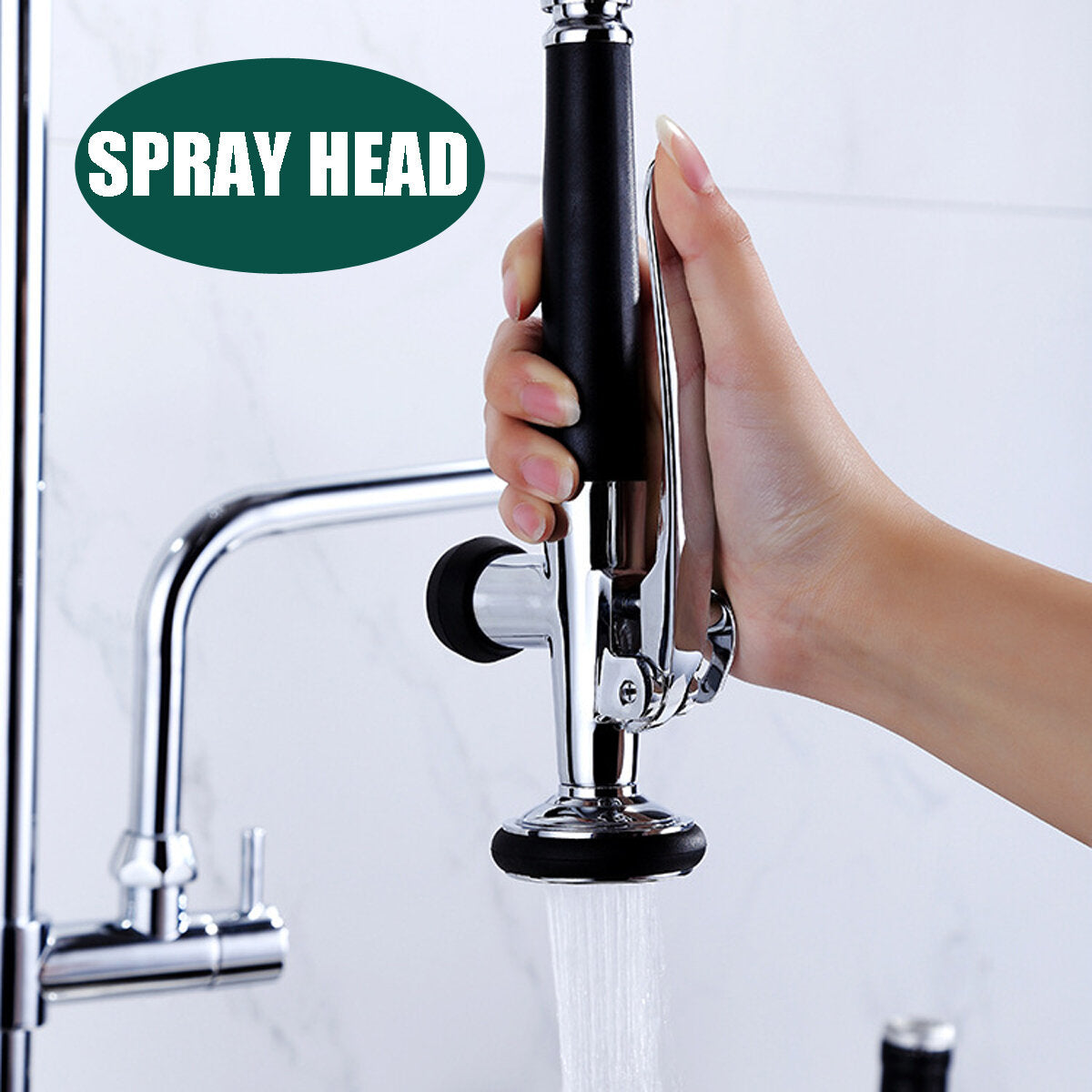 keuken spray head swivel sink pull down pre-rinse kraan kraan sproeier repalcement part