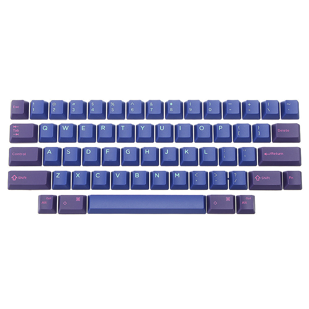 mechzone 67 toetsen keycap set oem profiel abs keycaps voor 61 toetsen mechanische toetsenborden