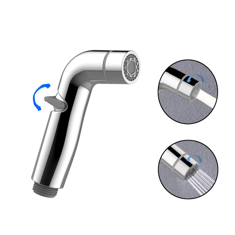 bidet voor dubbel gebruik airbrush-set kunststof abs galvaniseren toiletgezel flusher bidetmondstuk