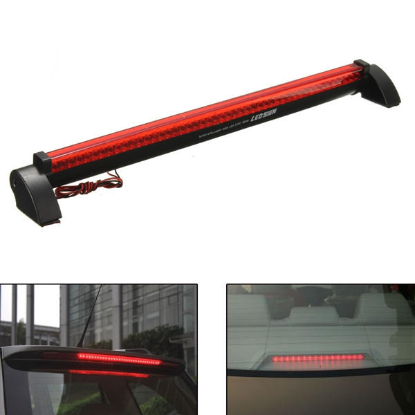 universele led heldere rode auto brake light veiligheidslamp 24 32 40 48 56 60 led brake light