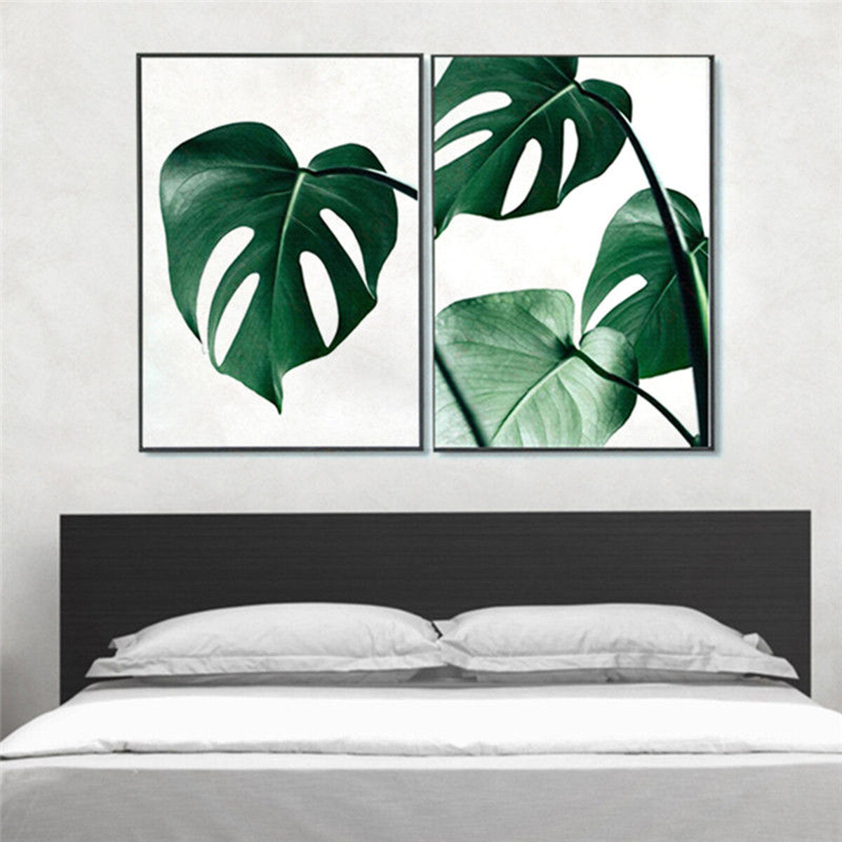 1 stuk canvas print schilderij nordic groene plant blad canvas art poster print muur foto home decor geen frame