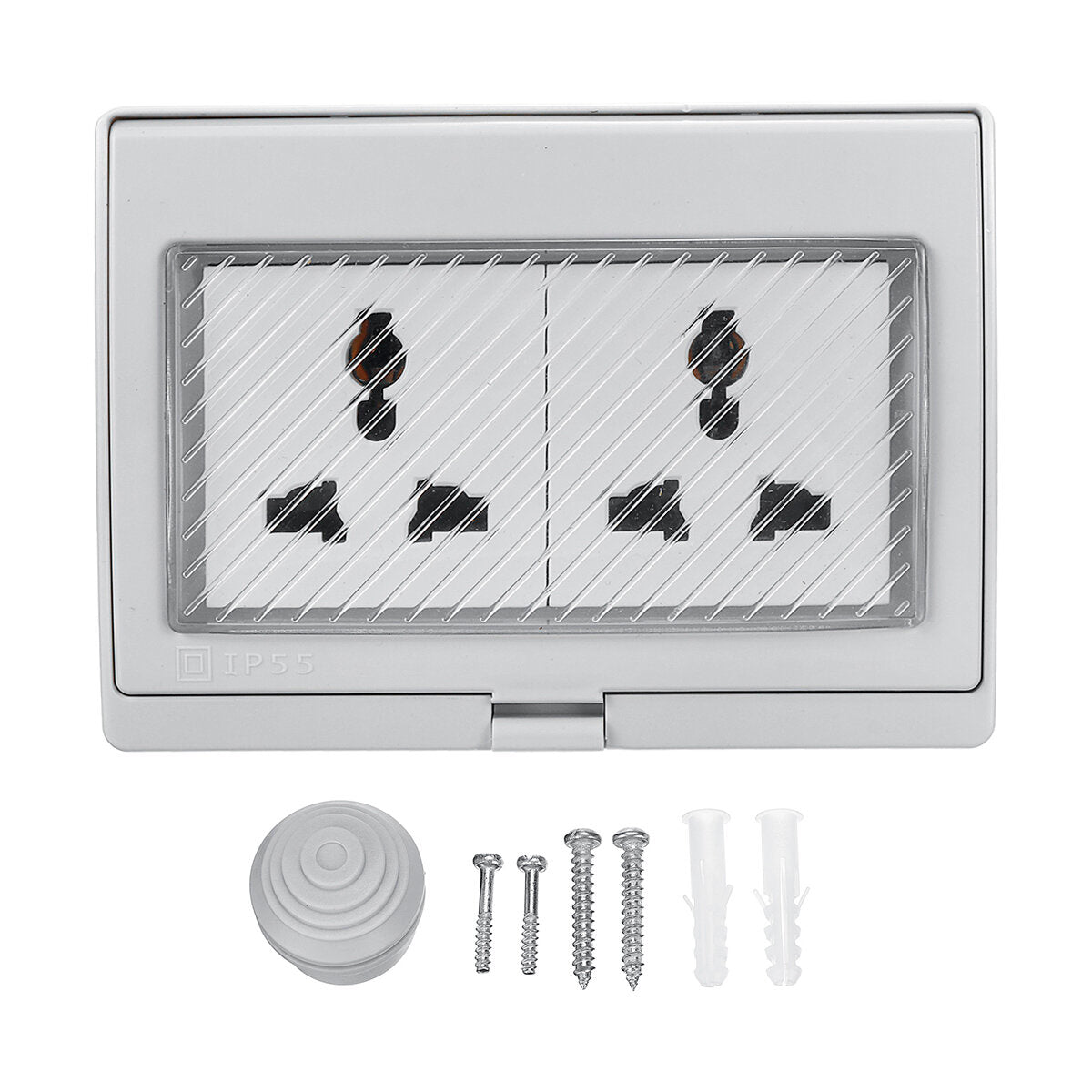 ip 55 waterdicht stopcontact regenbestendig 86 type stopcontact thuis buiten aan de muur gemonteerd stopcontact