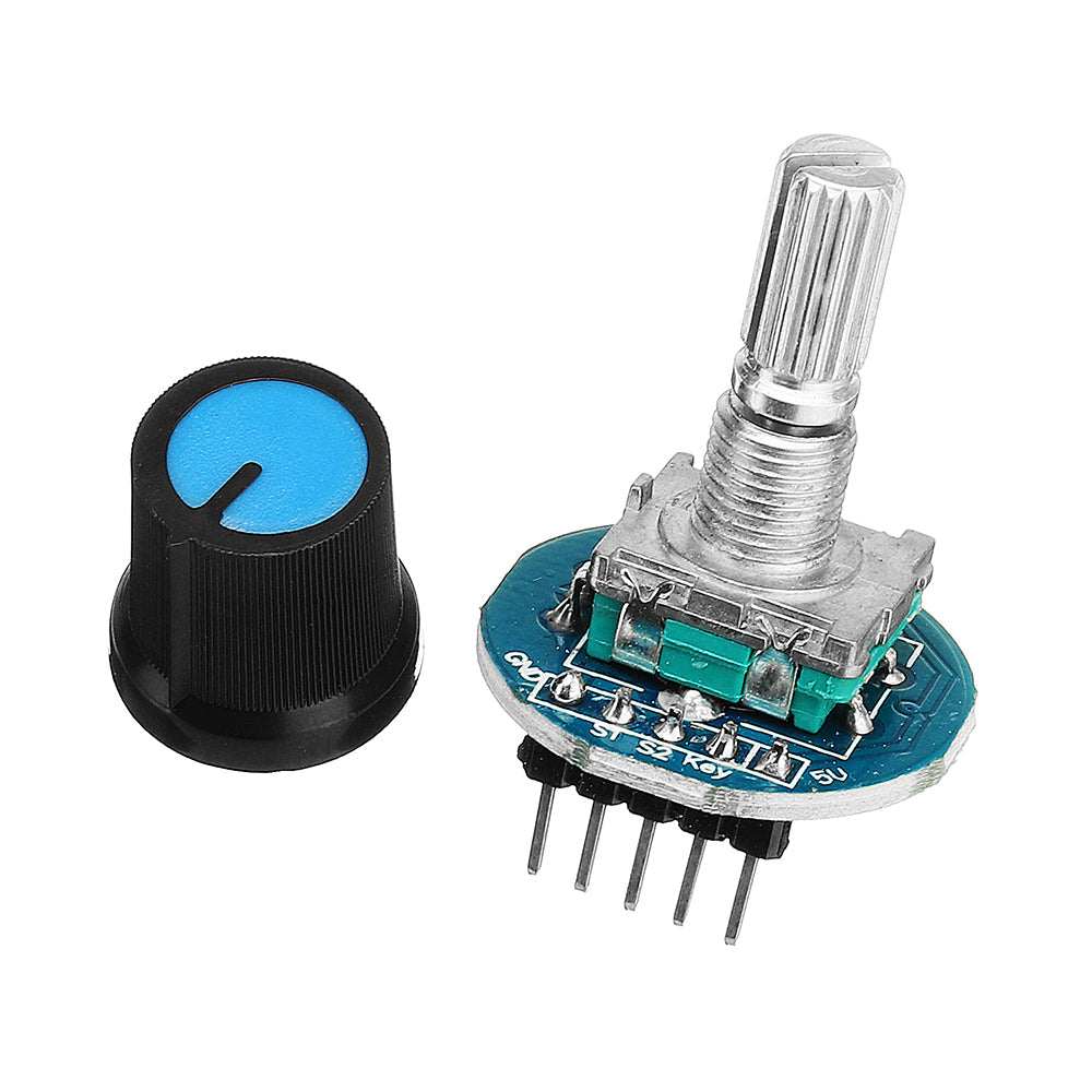 10 stks roterende potentiometer knop cap digitale besturing ontvanger decoder module rotary encoder module