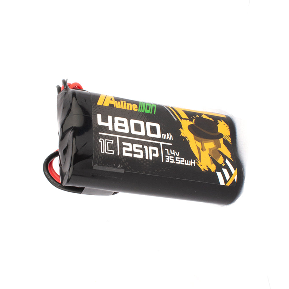 auline 7.4v 4800mah 1c 2s li-ion lionpack-batterij xt30-stekker voor tx16s tx18s-zender