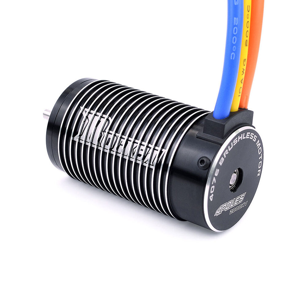 hobby rocket 4076 1700kv/2000kv/2250kv borstelloze motor voor 1/8 rc auto voertuigen model onderdelen