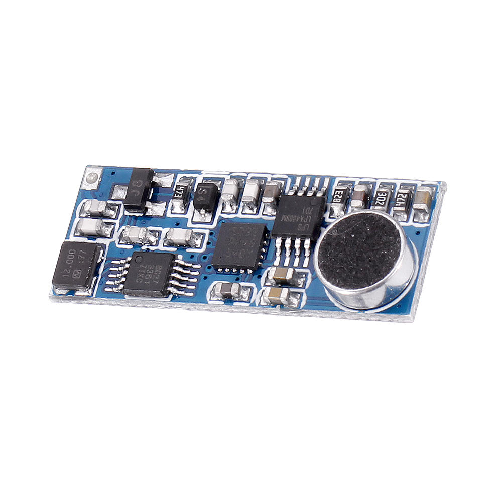 mini fm-zender module draadloze microfoon single channel board 3-5v 100mw instelbare gevoeligheid pll 76.0mhz-108.0mhz