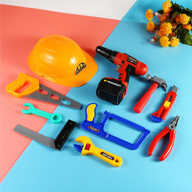 kinderen toolbox baby simulatie reparatie tool elektrische boor schroevendraaier reparatie tool speelgoed set jongen kid speelgoed ambachtsman dhz hand ingenieur tool