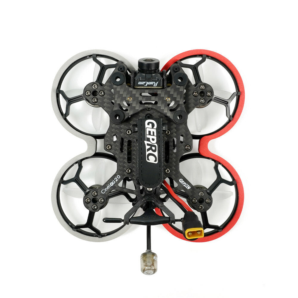 geprc cinelog20 hd 4s f411 35a aio 2 inch indoor cinewhoop fpv racing drone met runcam link wasp digital system