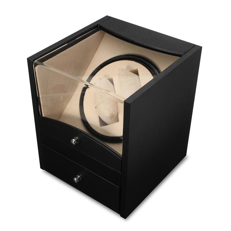 ac100-240v automatisch horloge winder rotator opbergdoos display box organizer 2 + 2 mechanisch