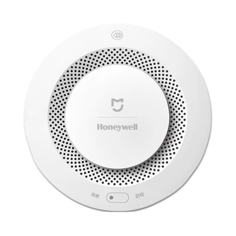 xiaomi mijia honeywell brandalarm rookmelder sensor hoorbare visuele alarmmelding werk met mi home app per telefoon