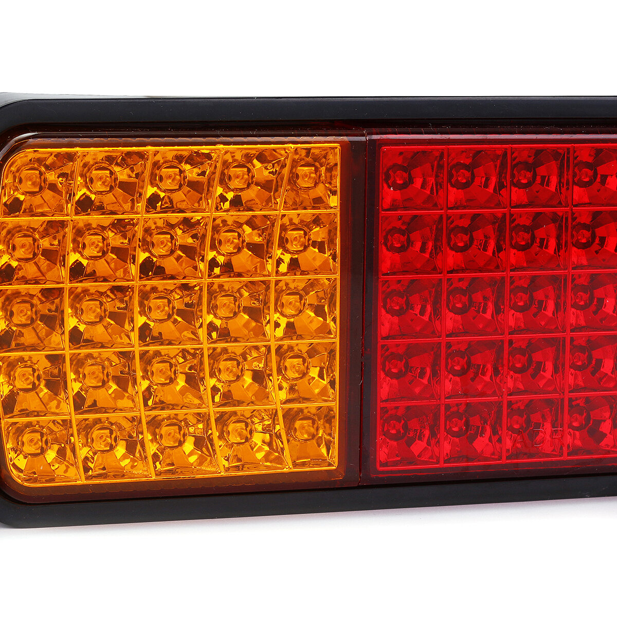 1 stuks 12 v 75 led-achterlicht brake stop reverse indicator lamp voor truck boot trailer