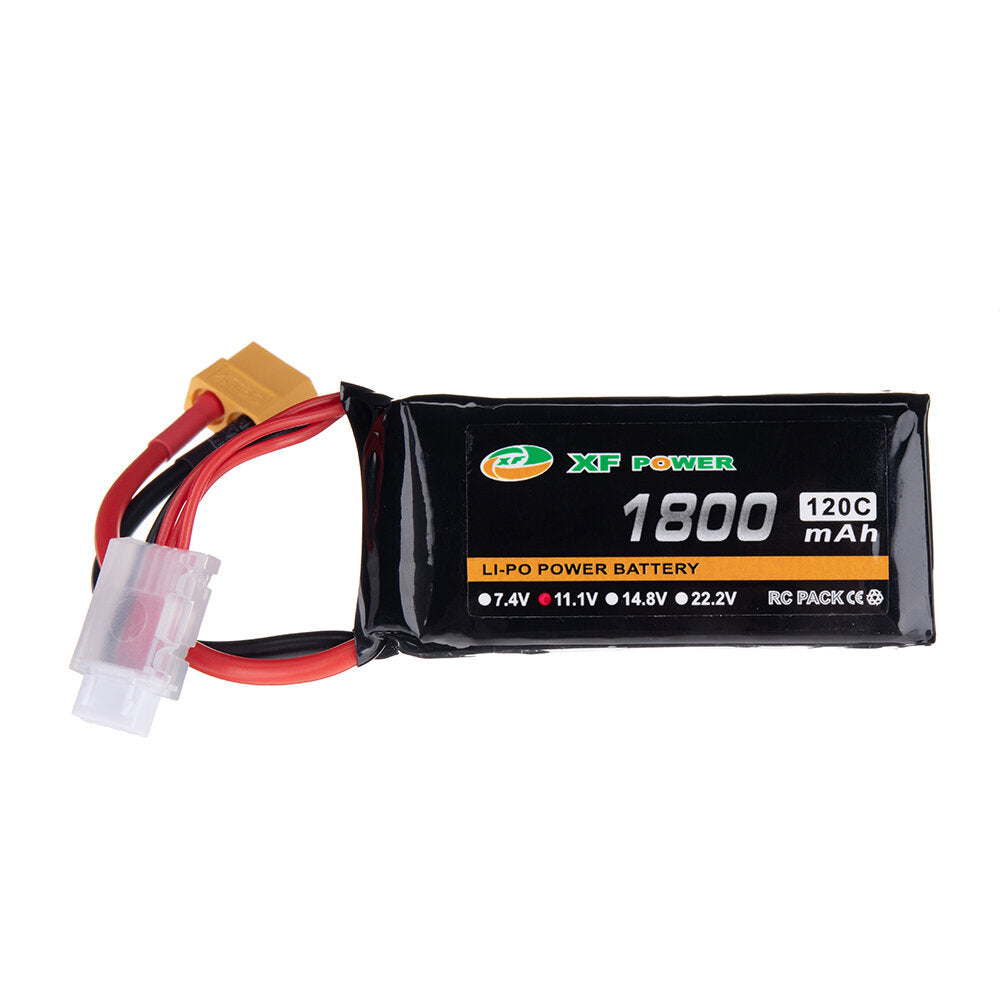 xf power 11.1v 1800mah 120c 3s lipo-batterij xt60-stekker voor rc drone