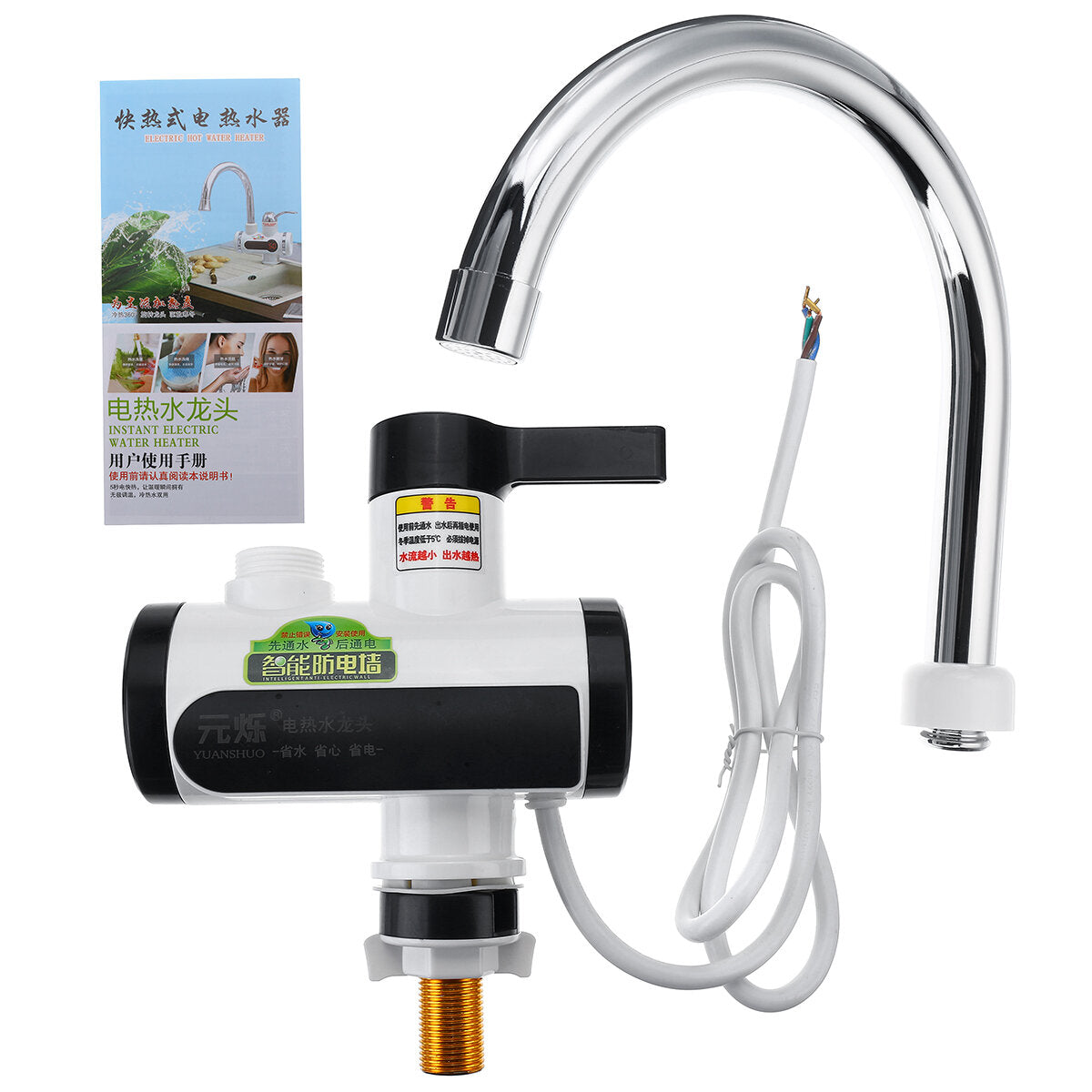 elektrische warmwaterkraan instant warmwaterkraan keukenkraan badkamer kit