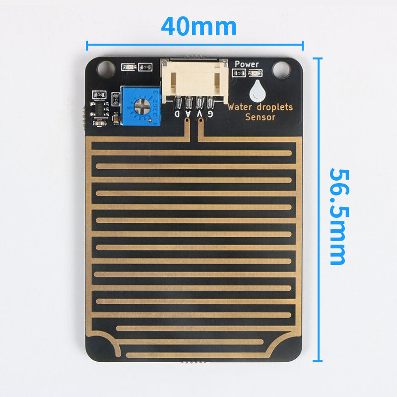 emakefun dc5v regendruppelsensormodule met 4pin anti-reverse connector compatibel voor lego jack fixing