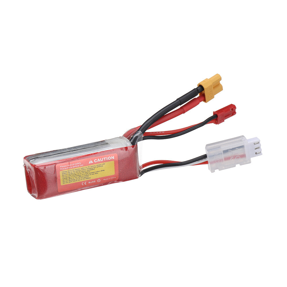 zop power 7.4v 350mah 95c 2s lipo-batterij xt30 jst-stekker voor rc drone