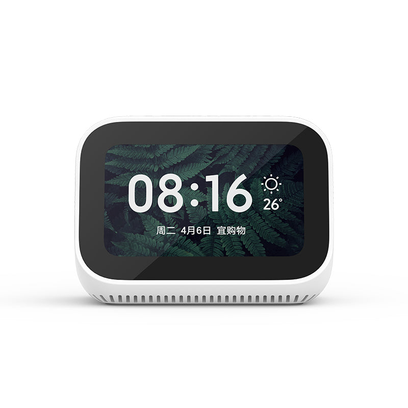 xiaomi ai touchscreen bluetooth 5.0 luidspreker digitale display wekker wifi smart connection-luidspreker