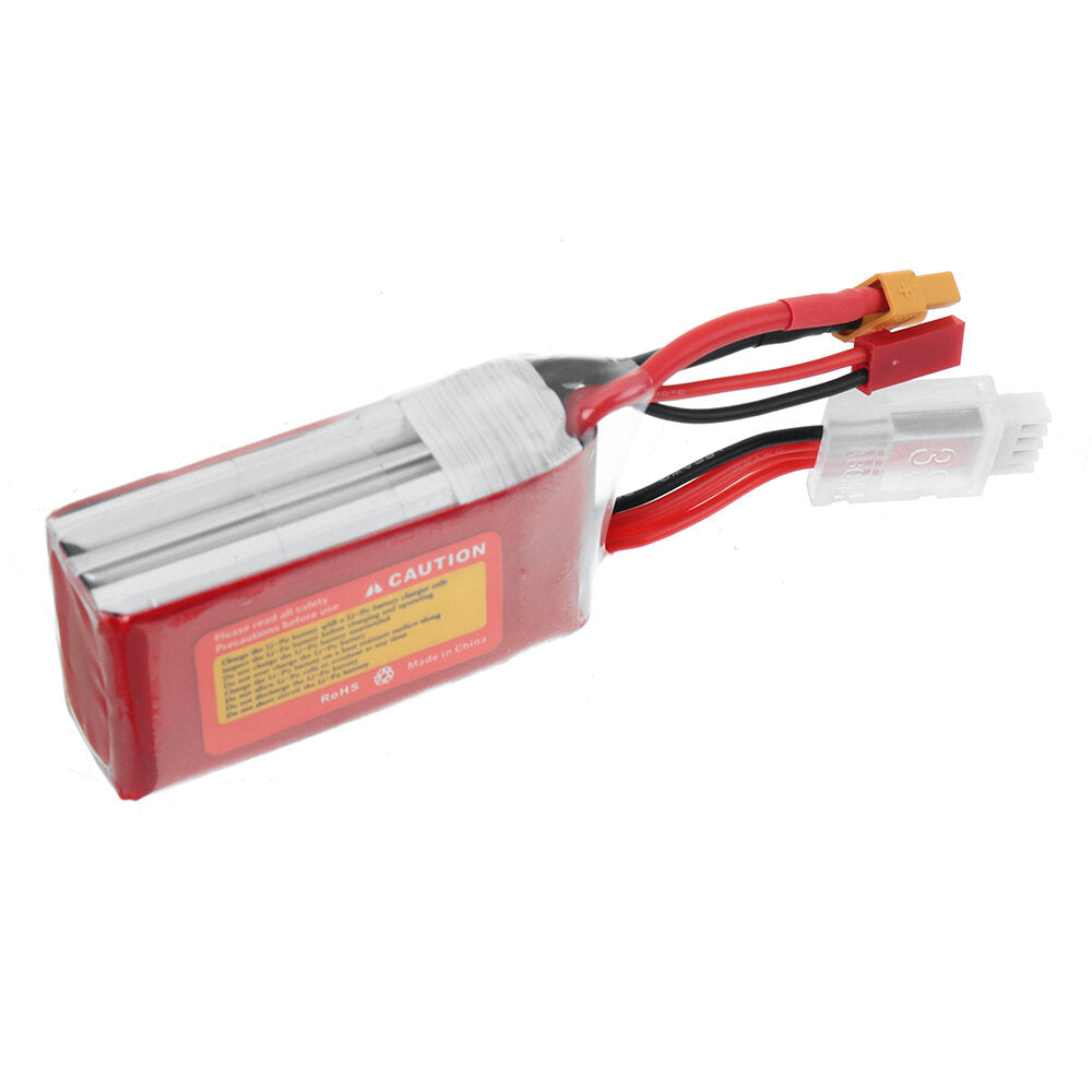 zop power 11.1v 550mah 95c 3s lipo-batterij xt30 stekker voor rc drone