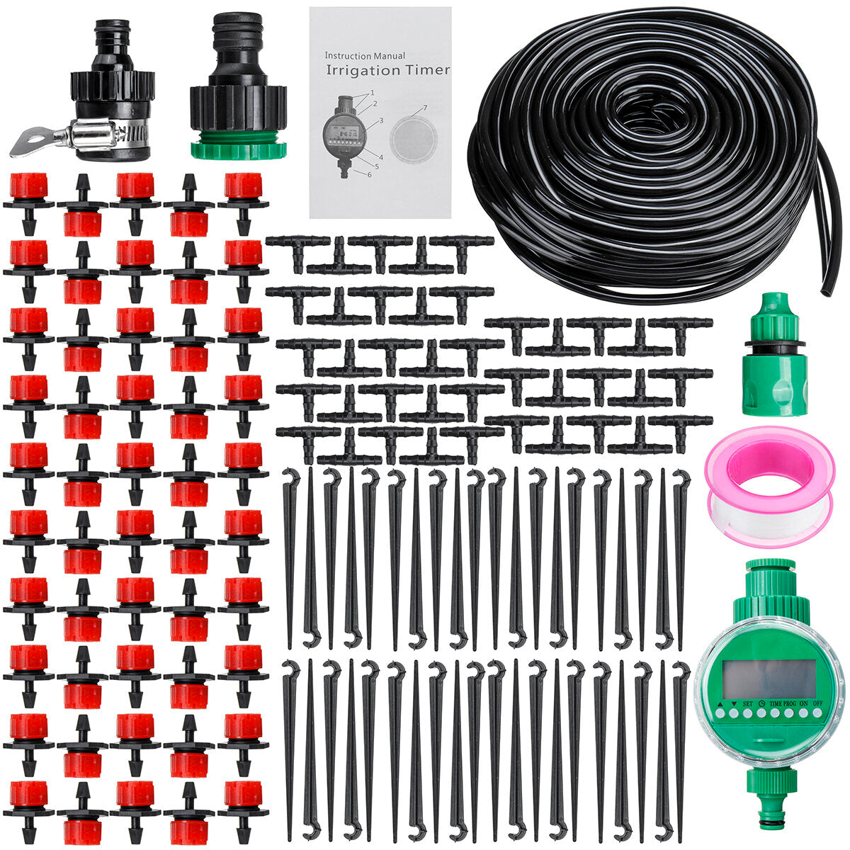 15/20/25 / 30m dhz irrigatiesysteem water timer auto plant watering micro drip garden watering kits