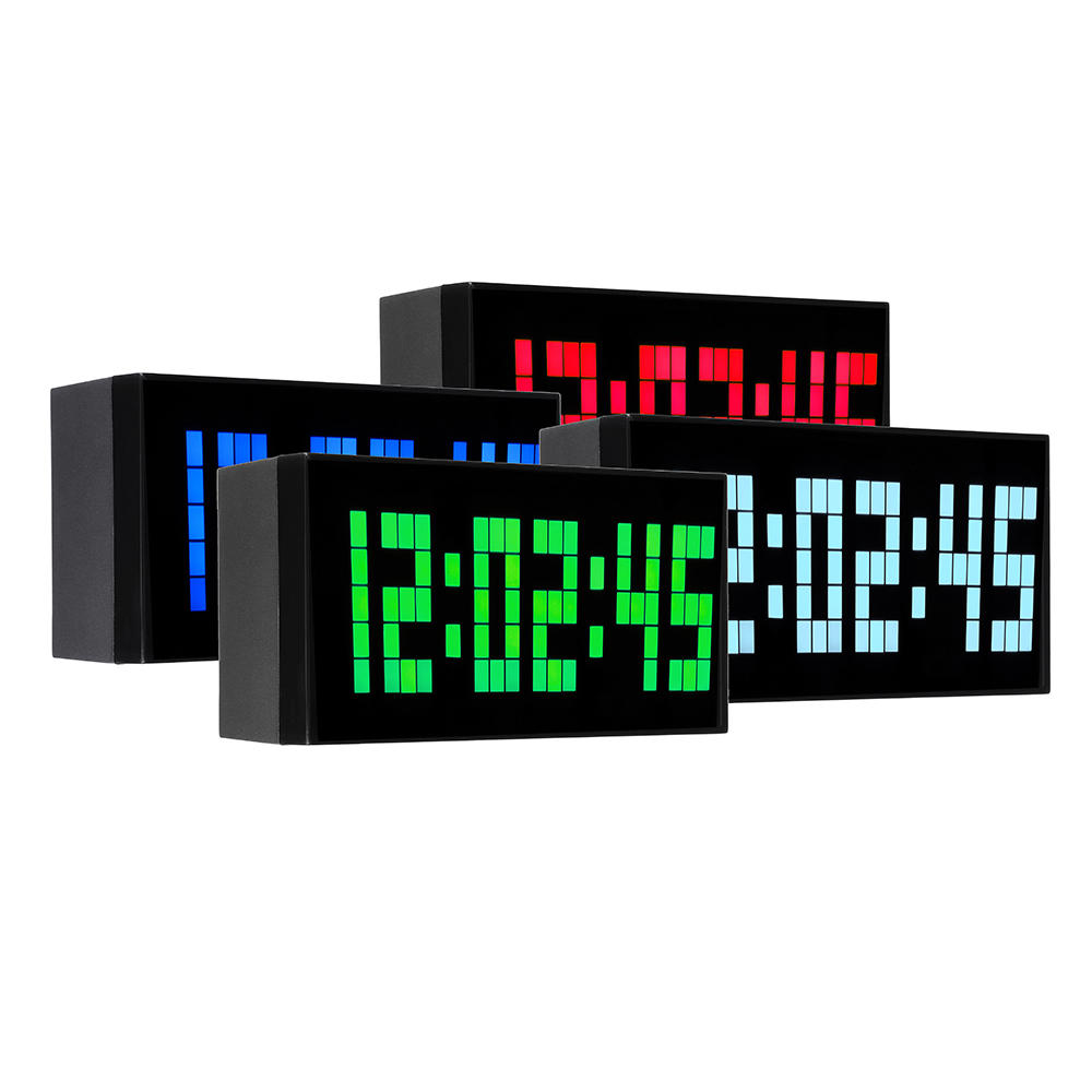 grote jumbo digital led wandklok grote display wanddecoratie klok