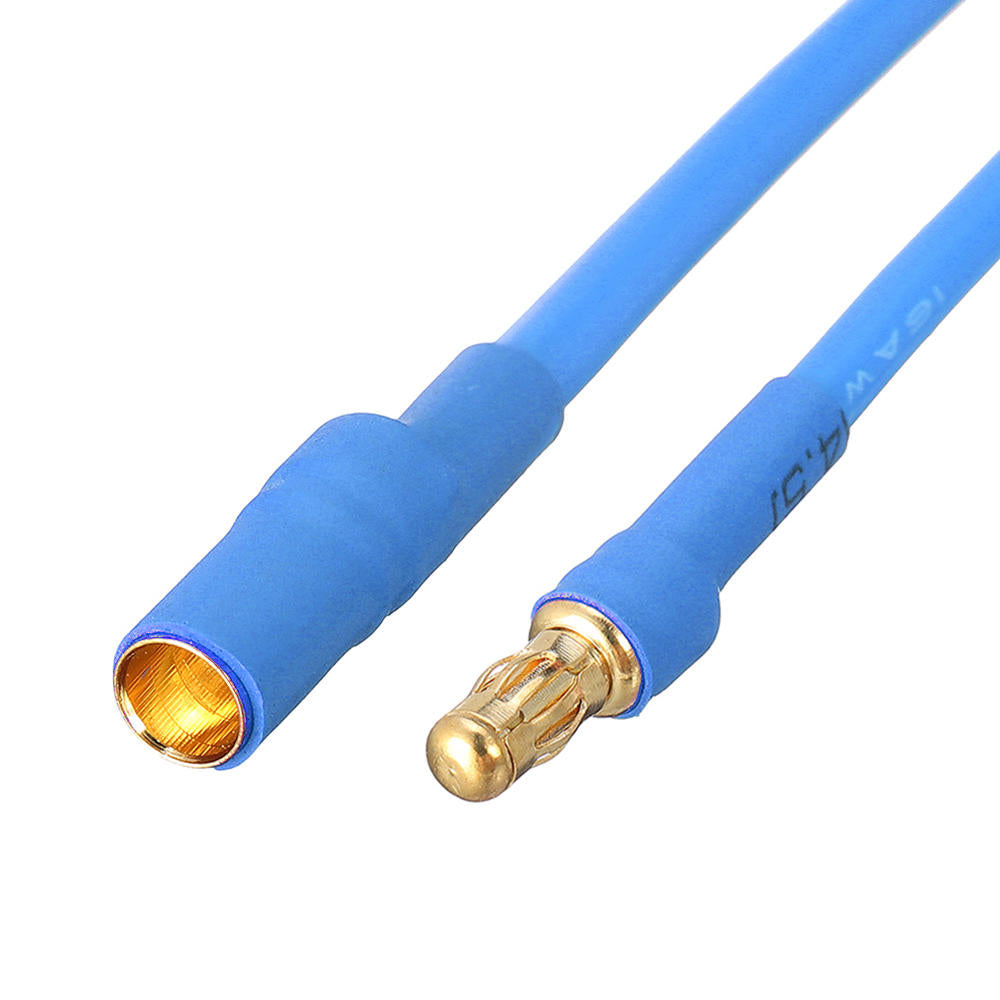 30cm 16awg 3.5 mm banaan male female plug verlengkabel soft siliconendraad