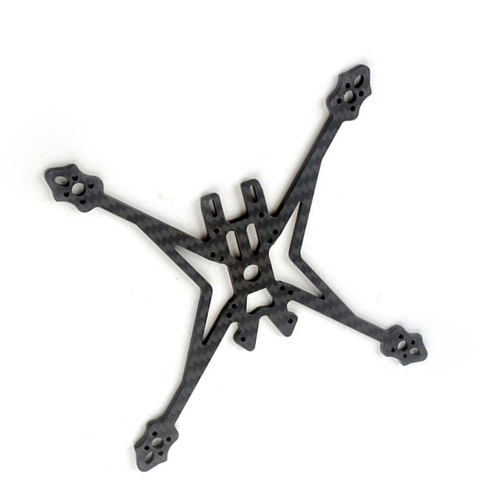 happymodel crux35 reserveonderdeel 150mm wielbasis koolstofvezel 3mm dikte bodemplaat aio vervang arm voor rc fpv racing drone