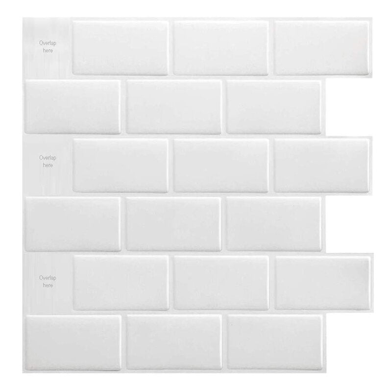 3d brick stone tile stickers badkamer keuken muur zelfklevende mozaïeksticker