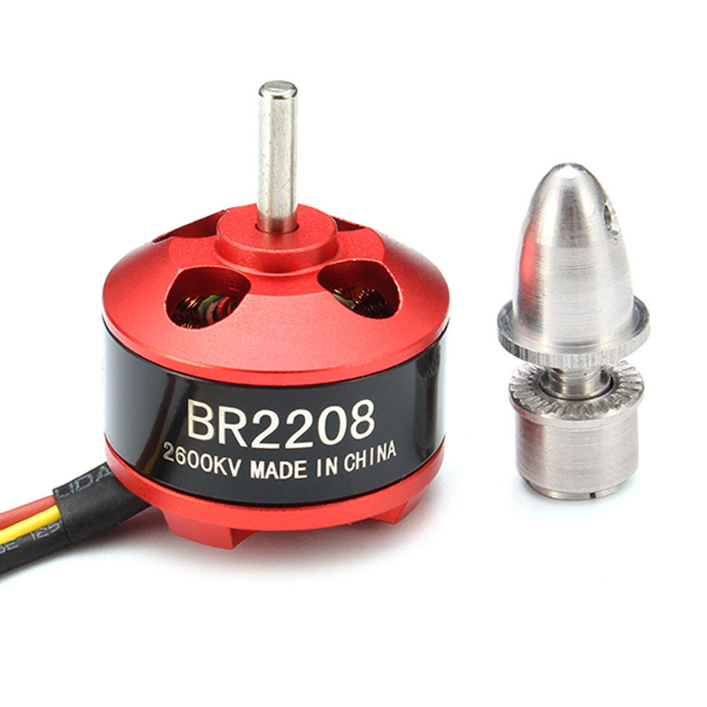 2 stuks  racerstar br2208 2600kv 2-3s borstelloze motor voor rc-modellen