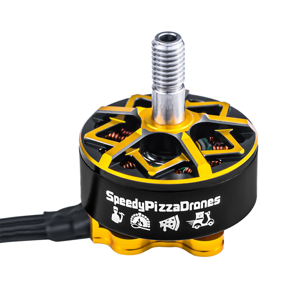 axisflying speedypizzadrones co-brand diavola 2207 1960kv 2020kv 4-6s borstelloze motor voor freestyle fpv racing drone