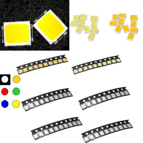 10 stuks 2835 kleurrijke smd smt led-lamplampkralen voor striplichten