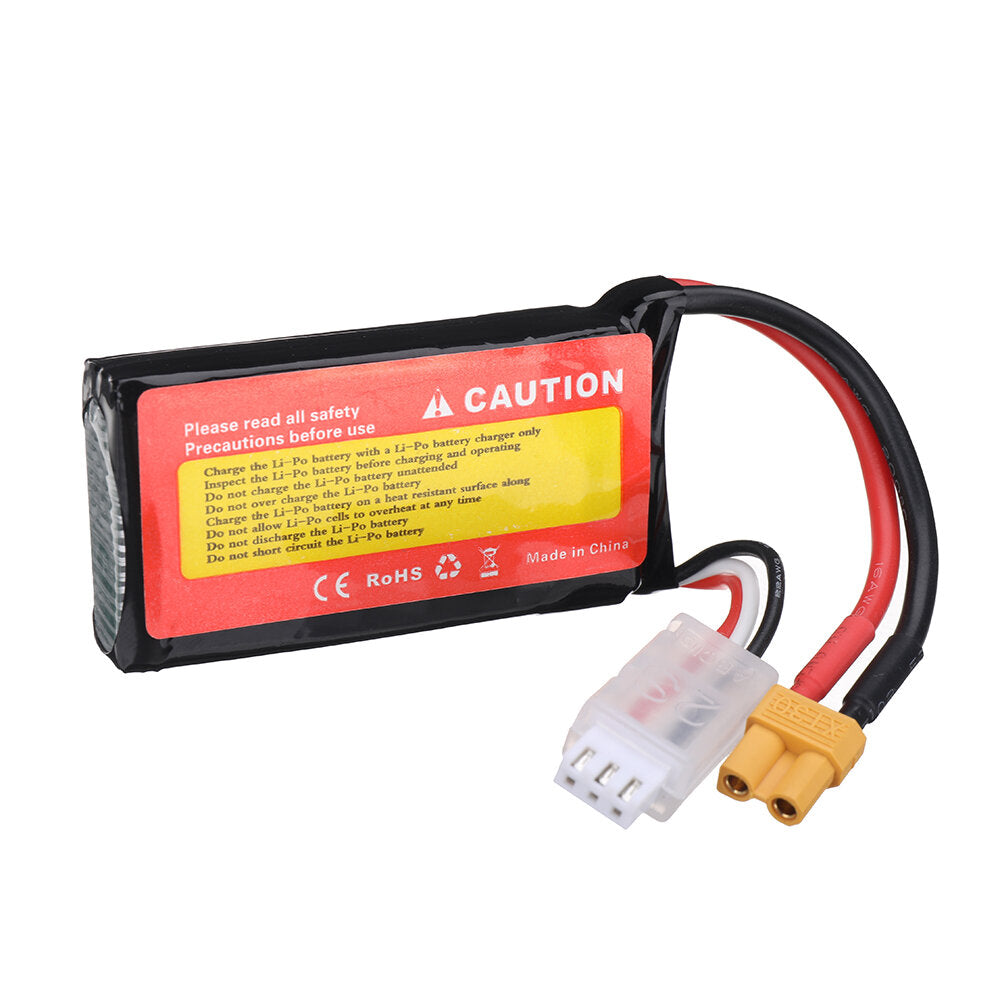 zop power 7.4v 850mah 100c 2s lipo-batterij xt30 plug voor rc drone