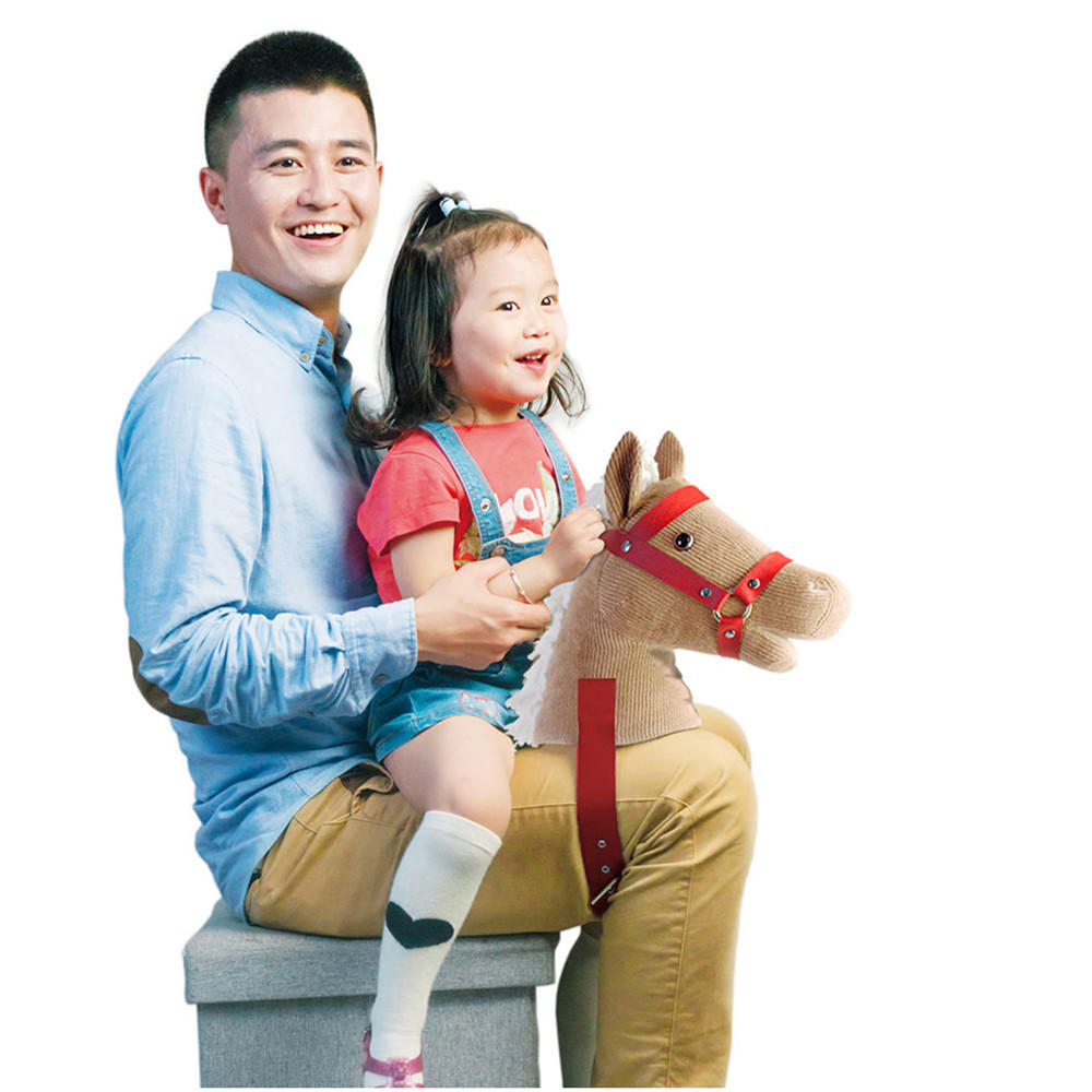 mofun happy horse ouder-kind interactief rijspeelgoed emotioneel gezelschap knuffel voor kinderen