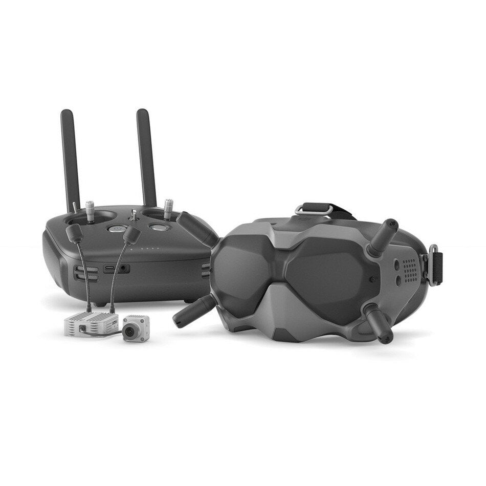 dji digitaal fpv-systeem luchtunit 5.8 ghz 8-kanaals zender hd 1080p camera 1440x810 goggle-combo met afstandsbediening-modus 2 super lage latentie voor rc racing drone