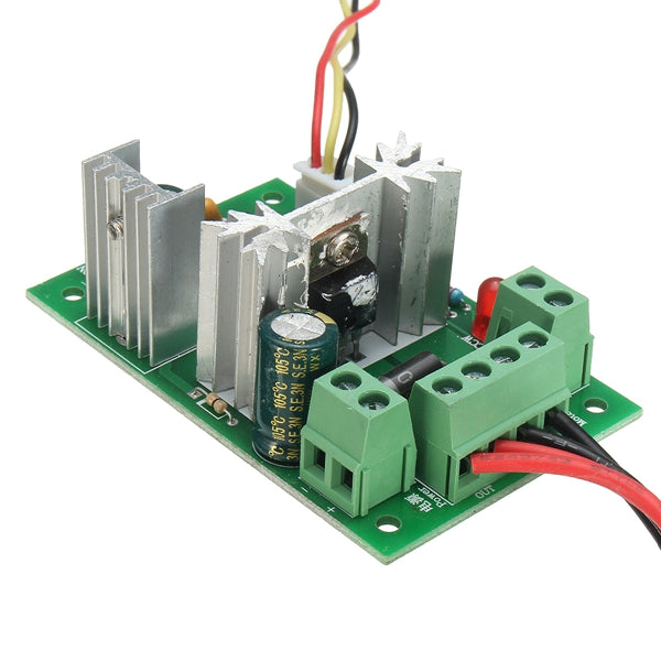 5 stuks dc 6-30v 200w pwm motor toerentalregelaar regelaar omkeerbare controle vooruit/achteruit schakelaar