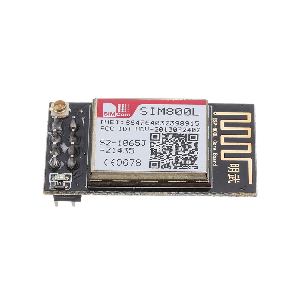 sim800l esp-800l gprs gsm module micro sim-kaart core board pin compatibel esp8266 esp32 draadloze module 5v dc