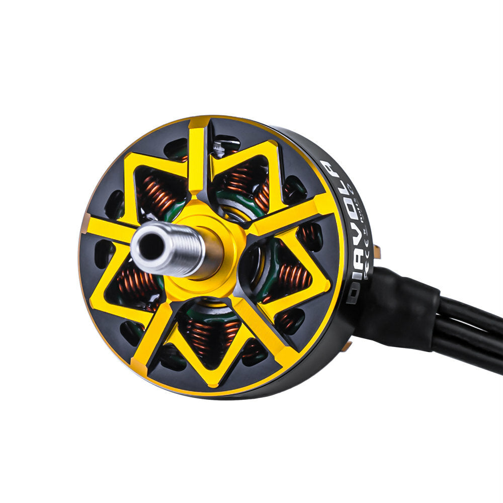 axisflying speedypizzadrones co-brand diavola 2207 1960kv 2020kv 4-6s borstelloze motor voor freestyle fpv racing drone