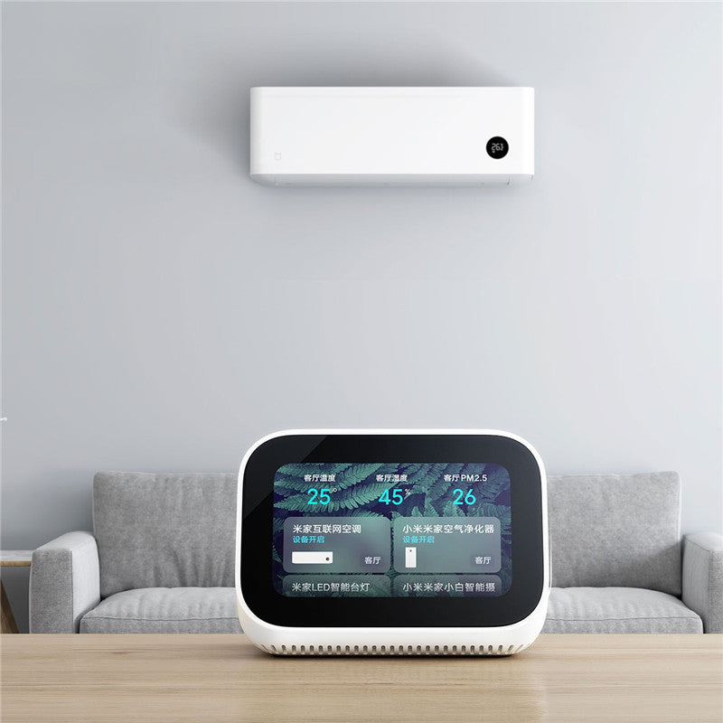 xiaomi ai touchscreen bluetooth 5.0 luidspreker digitale display wekker wifi smart connection-luidspreker