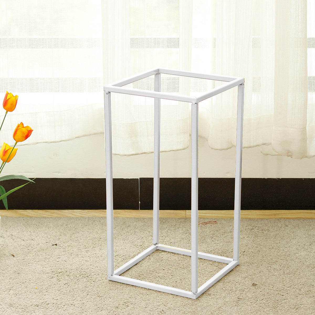 flower rack wedding metal art geometrische kolom vaas stand prop partij afneembaar