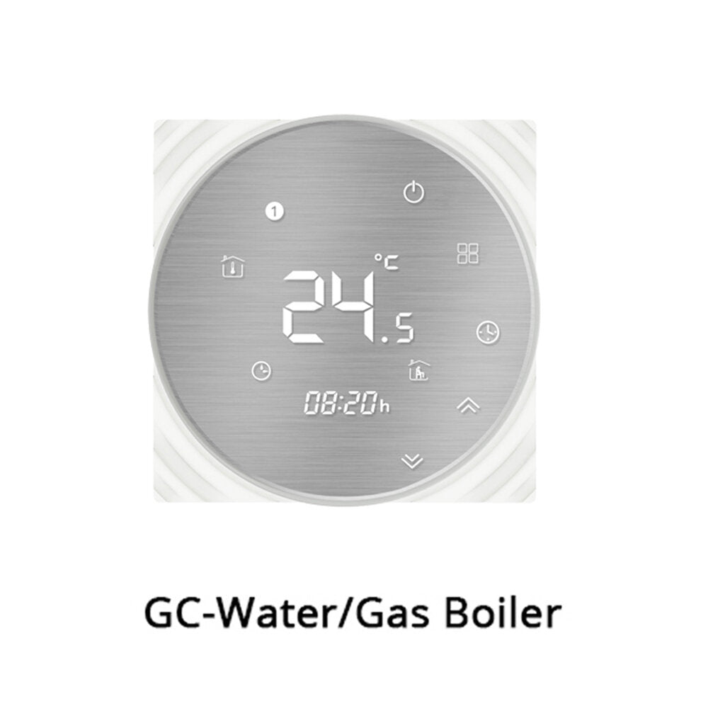 moeshouse bht-6000 wifi slimme thermostaat water / elektrische vloerverwarming water / gas boiler temperatuurregelaar smart life / tuya wekelijks programmeerbaar werkt met alexa google home