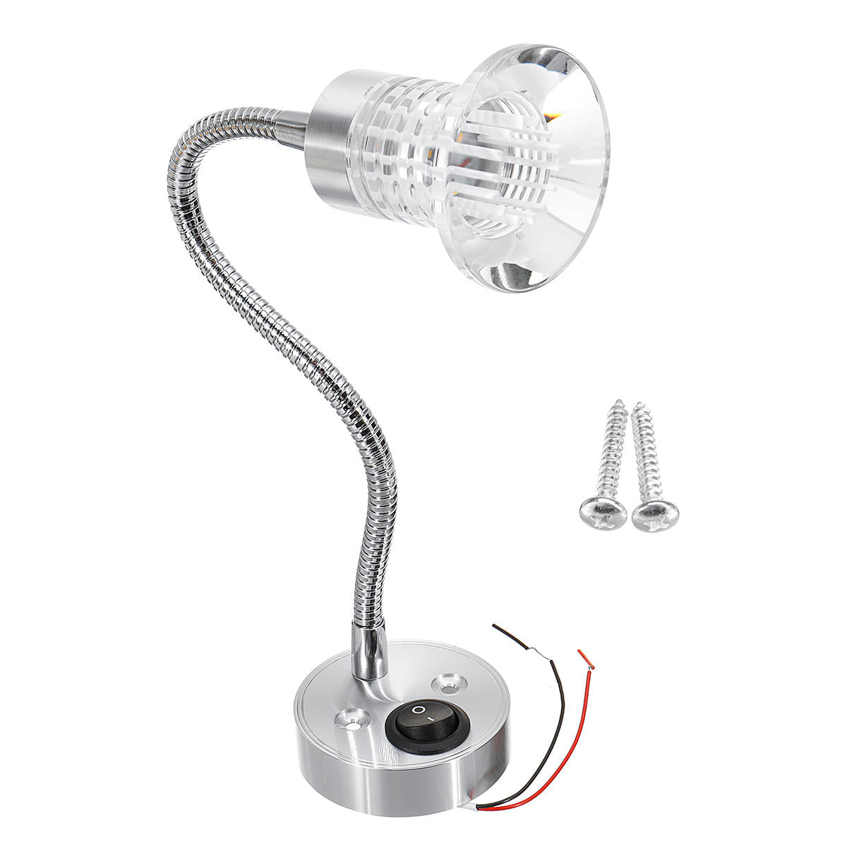 12v flexibele led-leeslamp nachtkastje wandlamp voor rv boot caravan camper