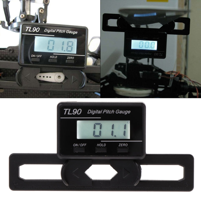 tl90 digitale pitch-meter lcd-scherm met achtergrondverlichting. hoekmeetinstrument