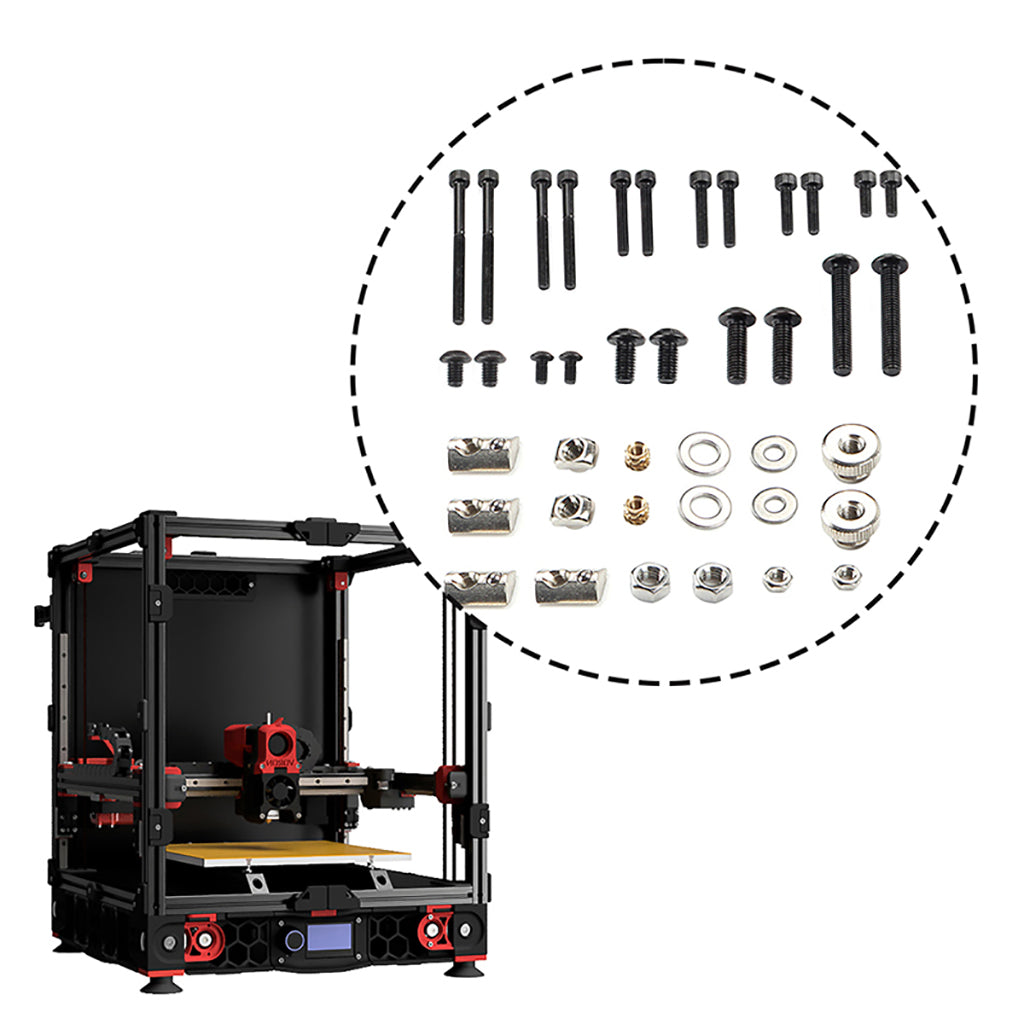 voron v2.4 voron2 3d-printer switchwire project bevestigingsmiddelen schroeven moeren volledige kit voor voron 3d-printer