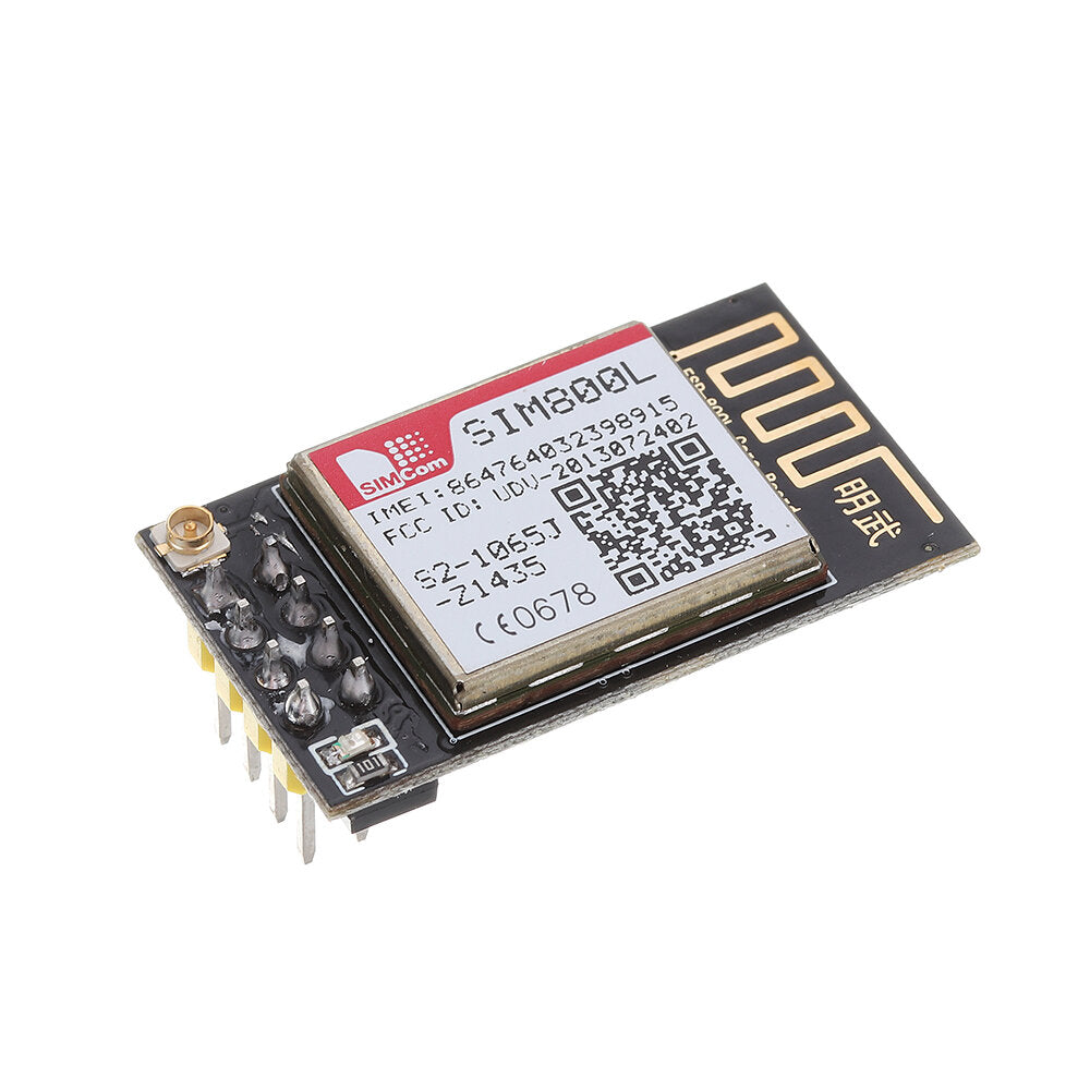 sim800l esp-800l gprs gsm module micro sim-kaart core board pin compatibel esp8266 esp32 draadloze module 5v dc