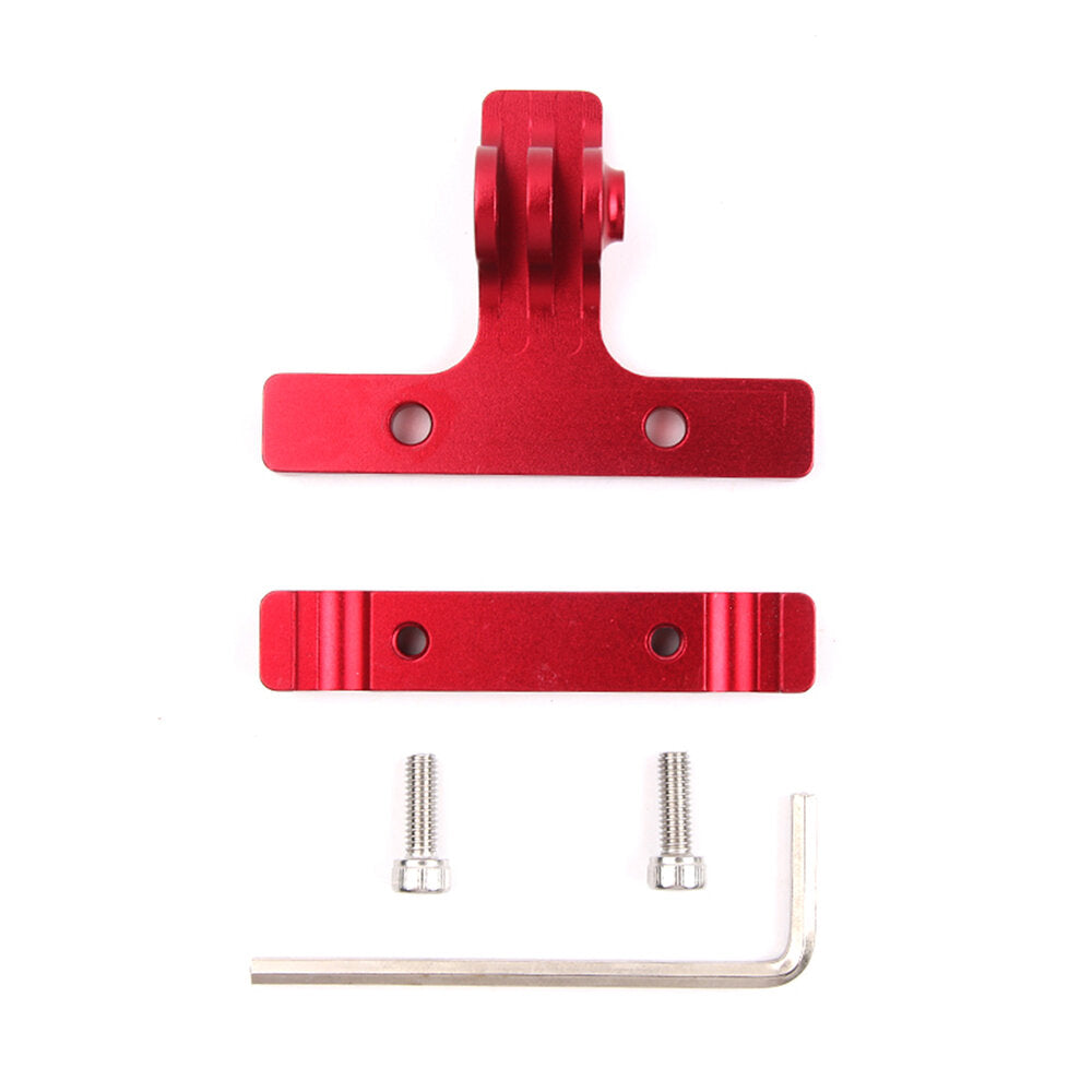 aluminium fiets clip fiets kussen clip beugel rood/zwart/zilver voor gopro hero9/8/7 accessoires