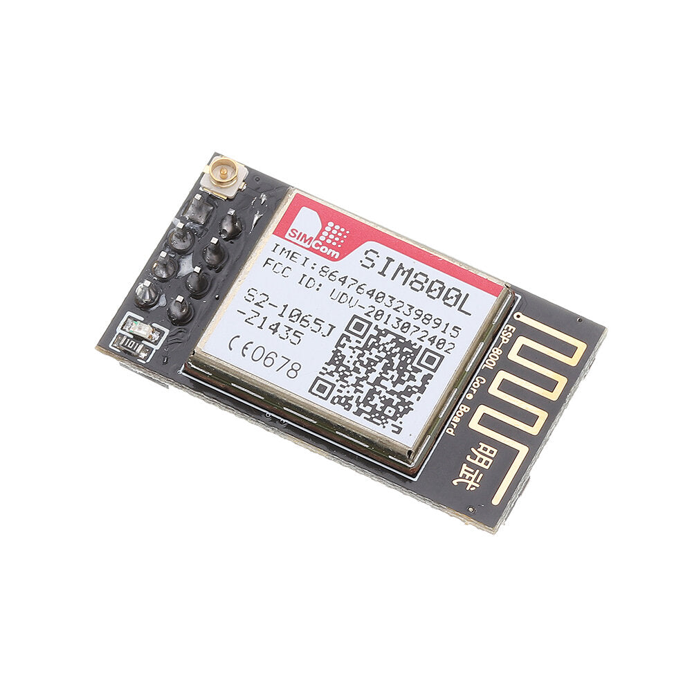 sim800l esp-800l gprs gsm module micro sim-kaart core board pin compatibel esp8266 esp32 draadloze module 5v dc