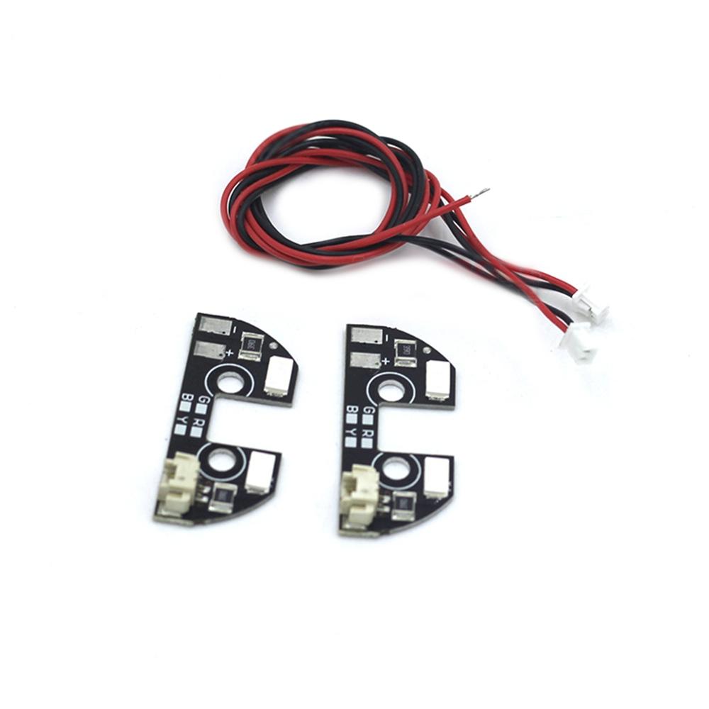 2 stuks flash richting led nachtlichtcontroller indicator voor alle vluchtcontroller f450 f330