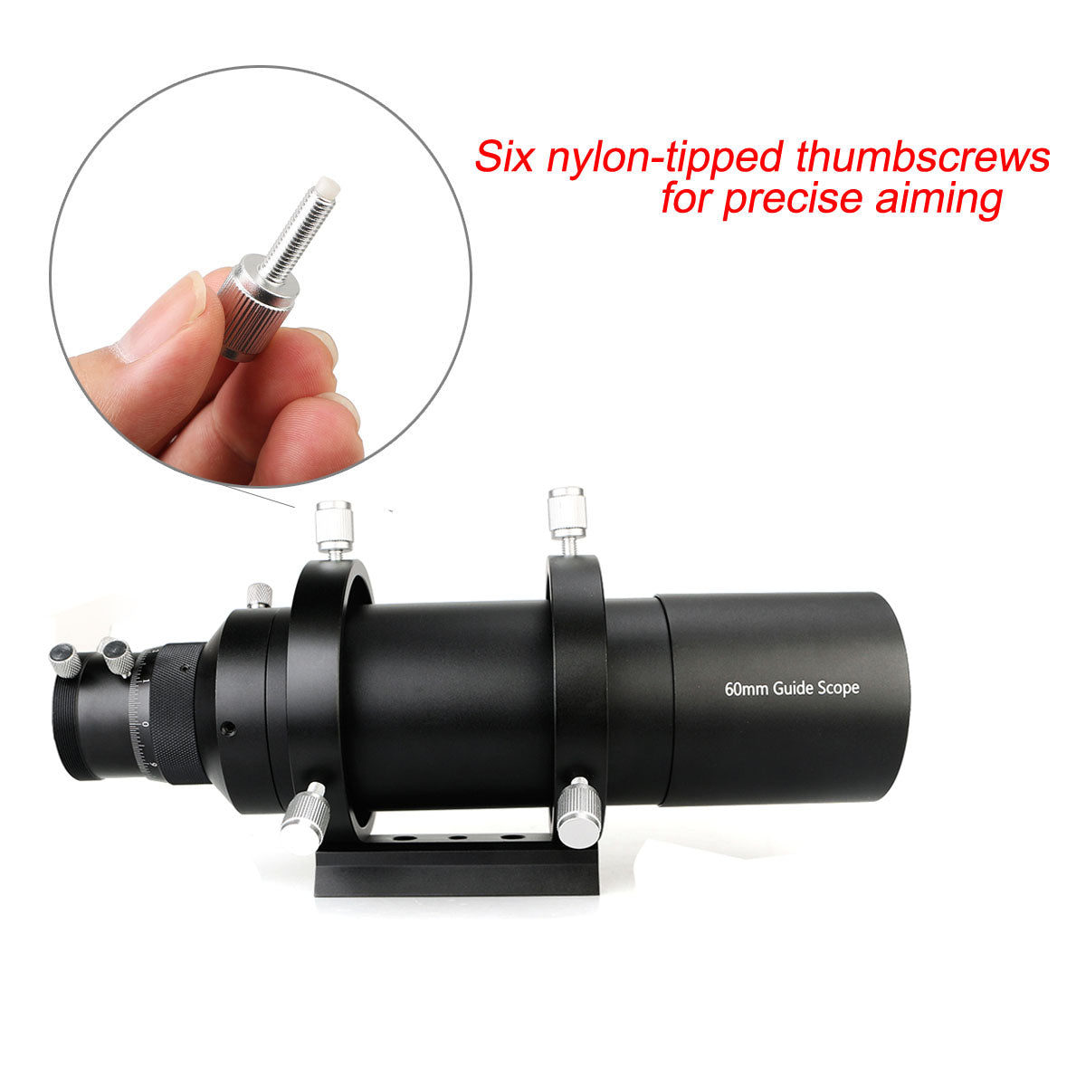 svbony 60 mm multi-use guide scope met helical focuser f4 focal ratio voor ccd astronomy camera